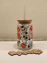 Load image into Gallery viewer, Custom COMPLETED 16 oz Libbey Glass Can or 16oz custom vinyl can wrap