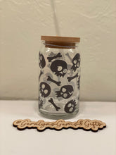 Load image into Gallery viewer, Custom COMPLETED 16 oz Libbey Glass Can or 16oz custom vinyl can wrap
