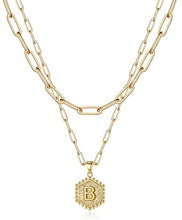 Load image into Gallery viewer, Initial layered Necklace