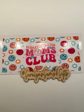 Load image into Gallery viewer, 1 Overstimulated Mom's Club 16 oz UV DTF Cup Wrap