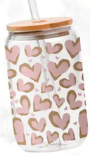 Load image into Gallery viewer, Custom COMPLETED 16 oz Libbey Glass Can or 16oz custom vinyl can wrap