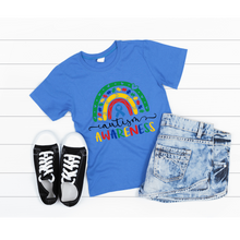 Load image into Gallery viewer, Autism Awareness Rainbow HTV Transfer