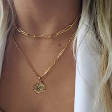 Load image into Gallery viewer, Initial layered Necklace