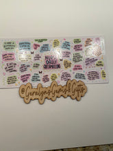 Load image into Gallery viewer, 49 Nurse Affirmation 16 oz UV DTF Cup Wrap