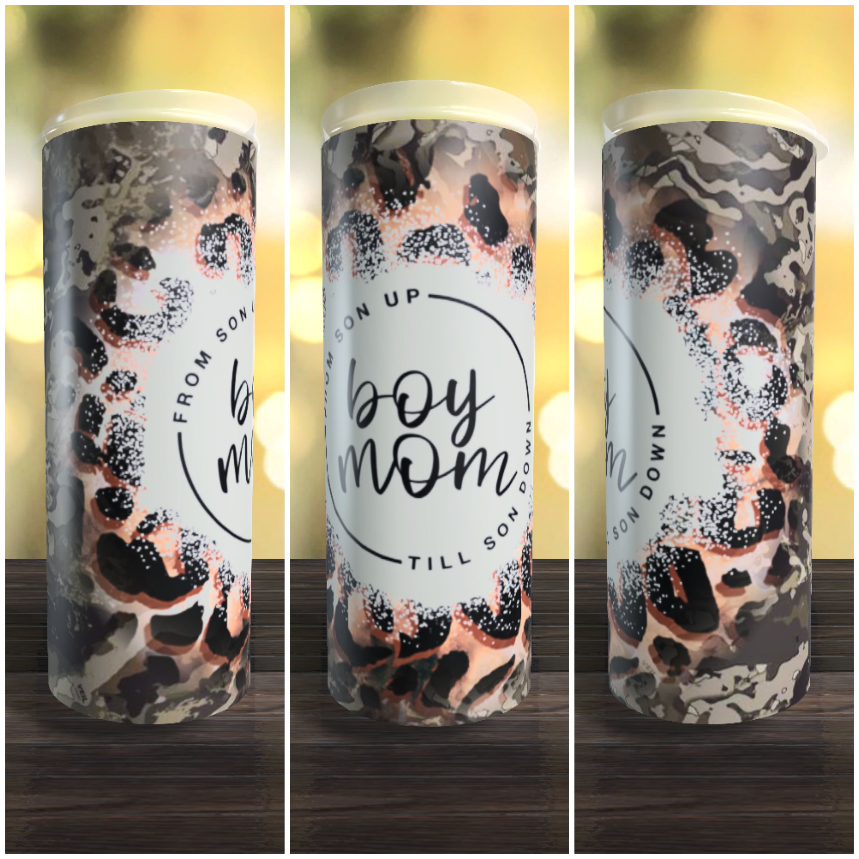 Boy Mom 20oz Skinny Tumbler