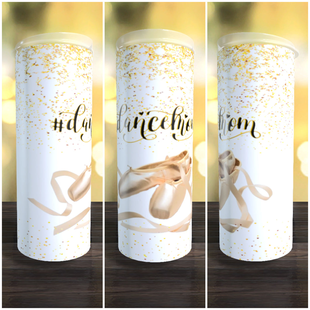 Ballet Mom Skinny Tumbler 20 oz