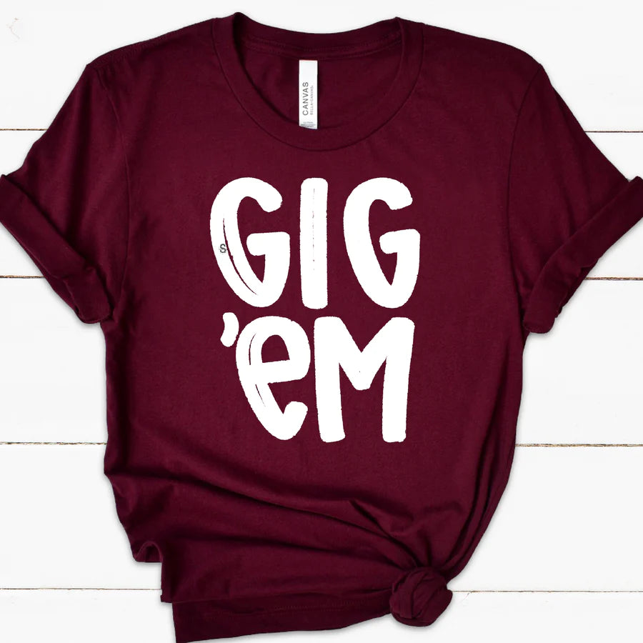 GIG'EM T-SHIRT