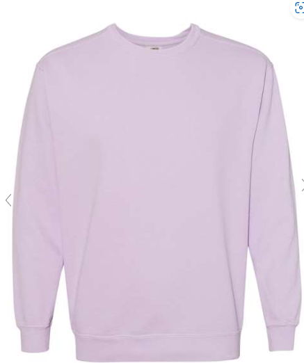 Custom COMFORT COLORS-ORCHID SWEATSHIRT